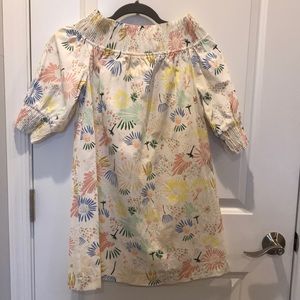 Off shoulder mini dress